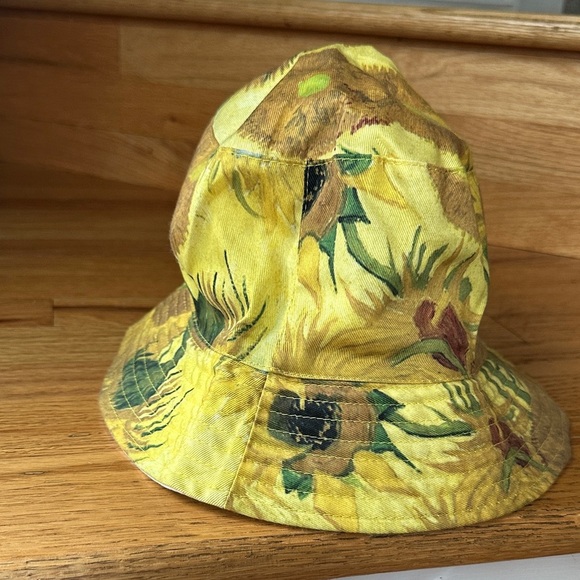 Van Gogh Sunflower Bucket Hat - Picture 2 of 4